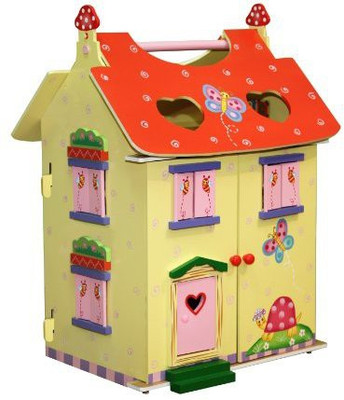 

Teamson Design Corp Fantasy Fields Magic Garden Hand Carry House(Multicolor)