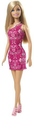 

Mattel Barbie Hot Pink Chic Dress(Pink)