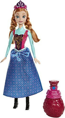 

Mattel Disney Frozen Royal Color Change Anna Doll(Multicolor)