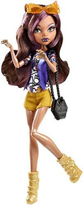 

Monster High Boo York Frightseers Clawdeen Wolf Doll(Multicolor)