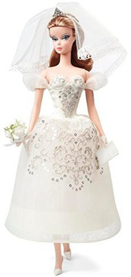 

Barbie Collector Bmfc Wedding Gown(White)