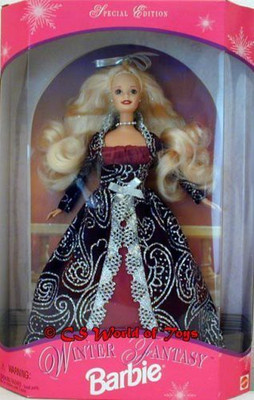 

Barbie 1996 Winter Fantasy 2 Blonde Sam'S Club Exclusive(Multicolor)