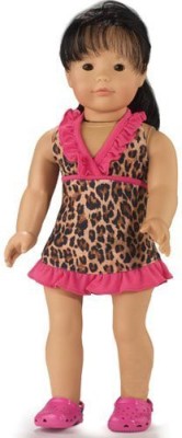 

Sophia's Leopard Cover Dressfits 18 Inch American Girl(Multicolor)