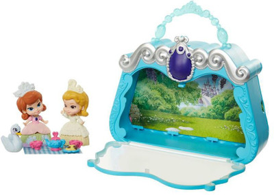 

Jakks Pacific Disney Sofia 3" Doll Tea Party Playset(Multicolor)