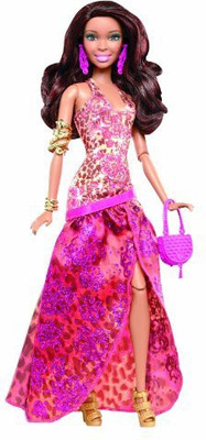 

Barbie Fashionistas In The Spotlight Gown Orange(Multicolor)
