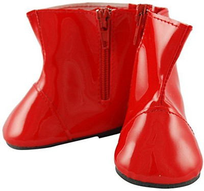 

Unique Doll Clothing Red Colored Rain Boots For 18" Including The American Girl(Red)