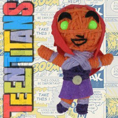 

Teen Titans Dolls Dc Comics Starfire String Keychain(Multicolor)