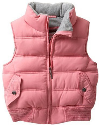 

Unique Doll Clothing Pink Padded Vest For American Girland Most 18"(Pink)