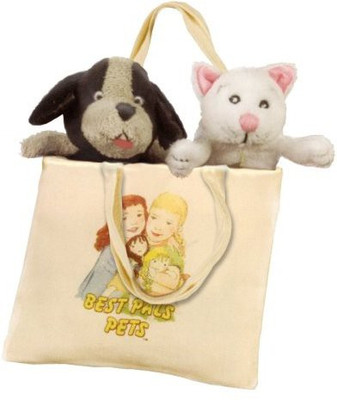 

KatJan Best Pals Best Pals Pets Miniature Stinky Puppy And Mini Mitty Kitty(Multicolor)
