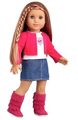 

DreamWorld Collections Fuchsia Heart 4 Piece Outfit Includes Fuchsia(Multicolor)