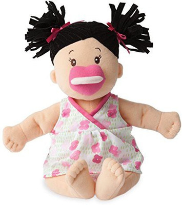 

Manhattan Toy Baby Stella Brunette Soft Nurturing First Baby Doll (new for 2015!)(Multicolor)