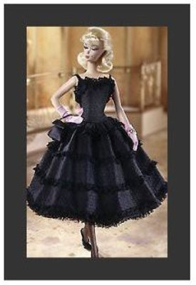 

Mattel Black Enchantment Fashion For Silkstone Barbie(Black)