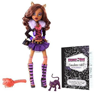 

Monster High Original Favorites Clawdeen Wolf(Multicolor)
