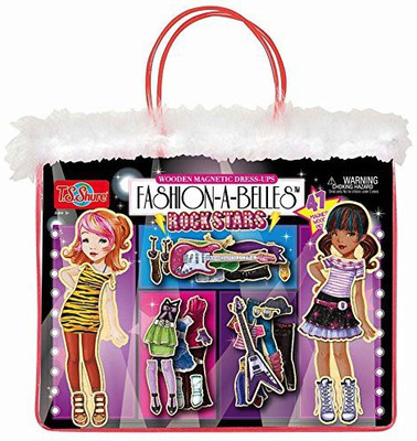 

T.S. Shure Fashionabelles Rockstar Wooden Magnetic Dressup(Multicolor)