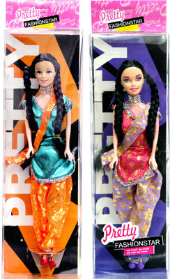 

Amaya SET OF 2 Pretty Fashion Doll 1(Multicolor)