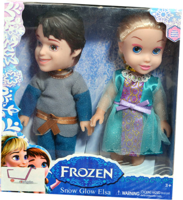 

Origin Frozen Doll Elsa and Kristoff(Multicolor)