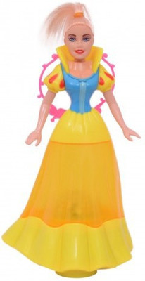 

MERATOY.COM BATTERY OPERATED NISHA MUSIC DOLL(Yellow)