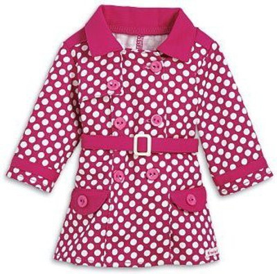 

American Girl My Ag 2014 Rainy Day Coat For+ Charm(Multicolor)