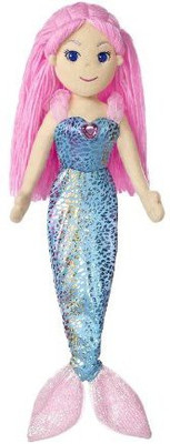 

Aurora World Sea Sparkles Mermaid Nixie 17" Tall(Multicolor)