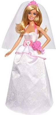 

Barbie Royal Bride Doll(Multicolor)