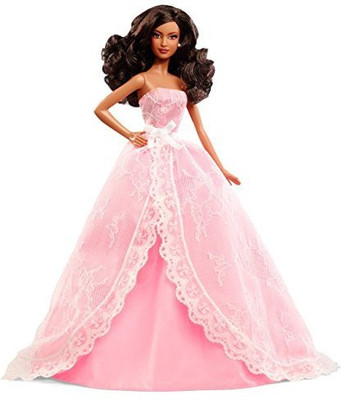 

Barbie 2015 Birthday Wishes African American(Pink)