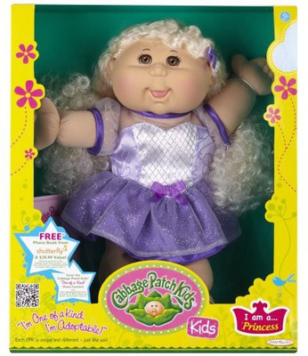 

Cabbage Patch Kids princess caucasian girl blond hair(Multicolor)