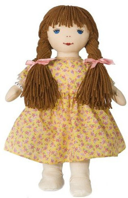 

KatJan Best Pals Original 16" inch Rag Doll(Multicolor)