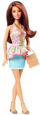 

Mattel Barbie Fashionistas Teresa Doll(Multicolor)