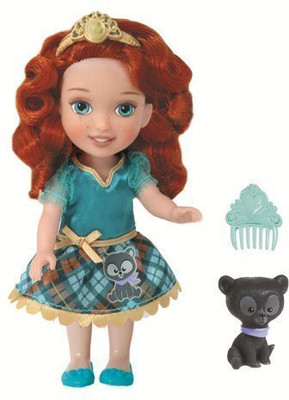 

Mattel Disney Princess, My First Princess, Exclusive Toddler Doll, Petite Merida & Bear, 6 Inches(Multicolor)