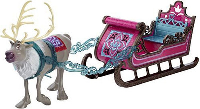 

Mattel Disney Frozen Anna and Elsa's Royal Sled(Multicolor)