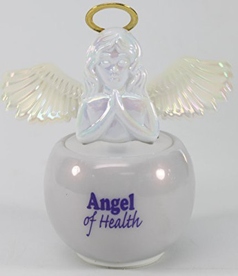 

KT Inc White "Angel Of Health" Flap Wings Angel Solar For Health(White)