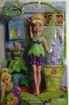 

Jakks Pacific Disney Fairies Tink'S Pajama Party Fashions Tinkerbell(Multicolor)