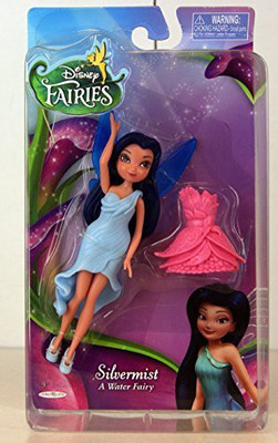 

Jakks Pacific Disney Fairies, Mini Doll, Silvermist (A Water Fairy), 4.5 Inches(Multicolor)