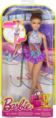 

Barbie Ribbon Gymnast Doll Purple DKJ16(Multicolor)