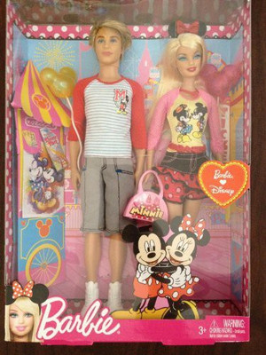 

Barbie Ken And Going To Disney(Multicolor)