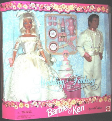 

Mattel Barbie And Ken Wedding Fantasy Gift Set Special Edition(Beige)