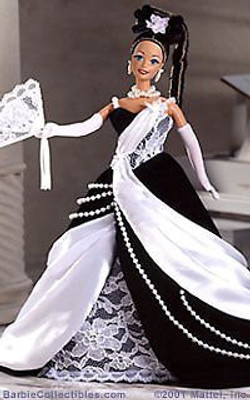 

Barbie 1996 (Brunette) Midnight Waltz Ballroom Beauties(Multicolor)