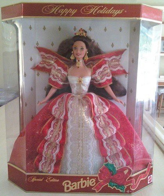 

Mattel 1997 Holiday Barbie(Multicolor)