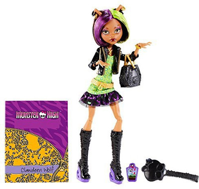 

Monster High New Scaremester Clawdeen Wolf Fashion(Multicolor)