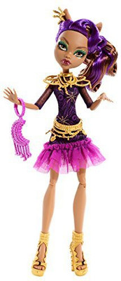 

Monster High Frights, Camera, Action! Black Carpet Clawdeen Wolf Doll(Multicolor)