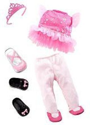 

Mattel Fisher-Price Little Mommy Sweet as me Fashions "Ballerina Girl" Doll Outfit(Pink)
