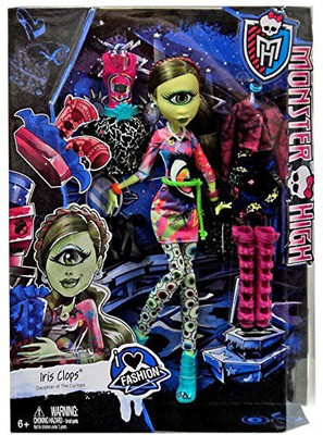 

Monster High I (Heart) Fashion Iris Clops & Fashion(Multicolor)