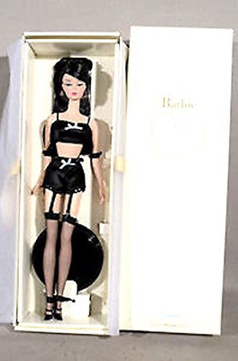 Barbie Silkstone Lingerie 3 Mattel(Black)