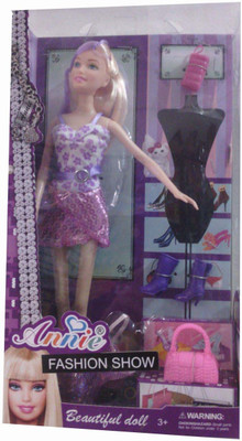 

Shop & Shoppee Annie Beautiful Fashion Doll for Girls(Multicolor)