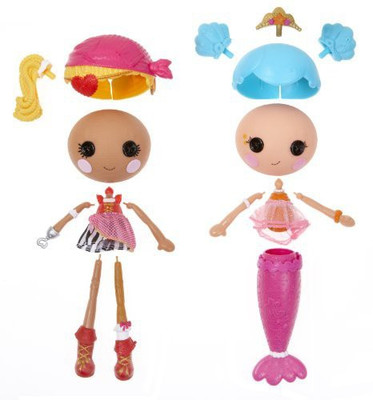 

Lalaloopsy Workshop Mermaid/Pirate (Double Pack)(Multicolor)