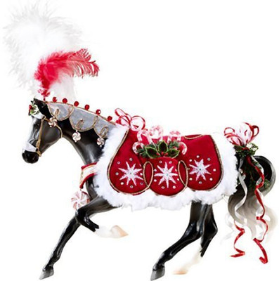 

Breyer 2015 Holiday Horse Peppermint Kiss Doll(Pink)