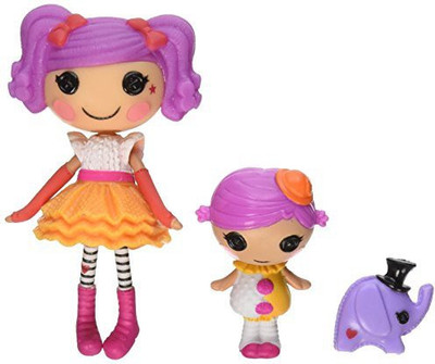 

Lalaloopsy Mini Littles Peanut Big Top/Squirt Lil Top(Multicolor)