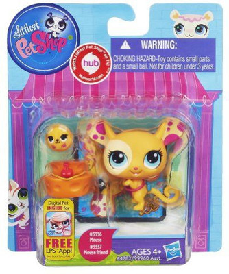 

Littlest Pet Shop Favorite Pets Mouse 3336 & Mouse Friend 3337 Mini(Multicolor)