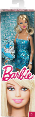 Barbie Glitz Doll 3(Blue)