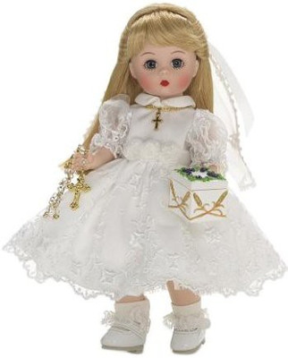 

Madame Alexander S My First Communion Blonde(White)